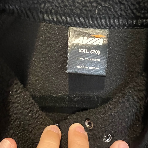 Avia plush fleece pullover - Picture 2 of 2